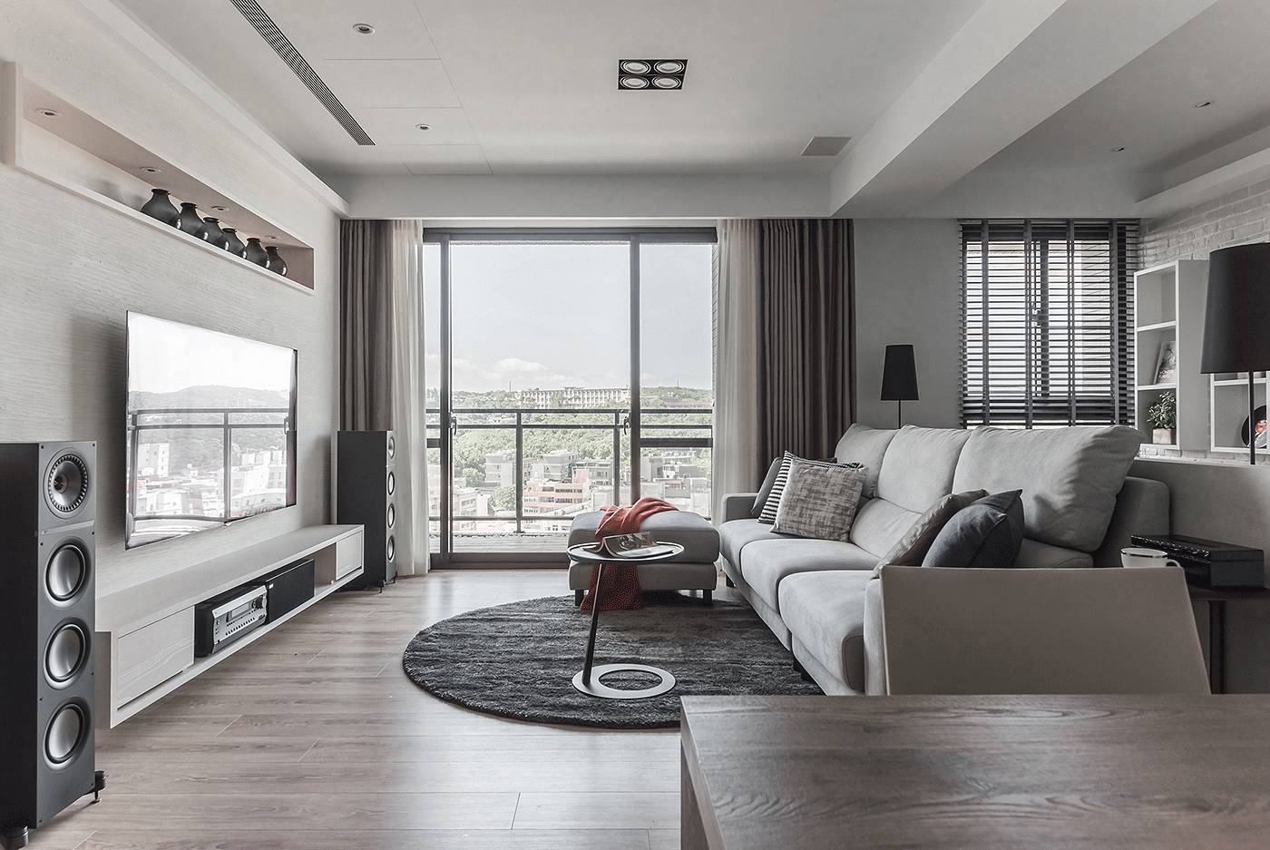 台式简约风住宅设计 生活品位的精致展演-5