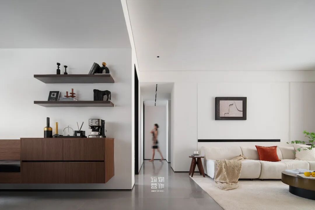 筑物设计｜128m²刚好装得下全世界的松弛，像走在都市里的“满足”-52