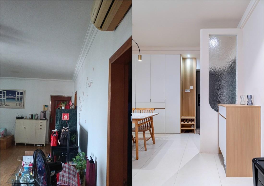 94㎡现代原木风三居室设计-67