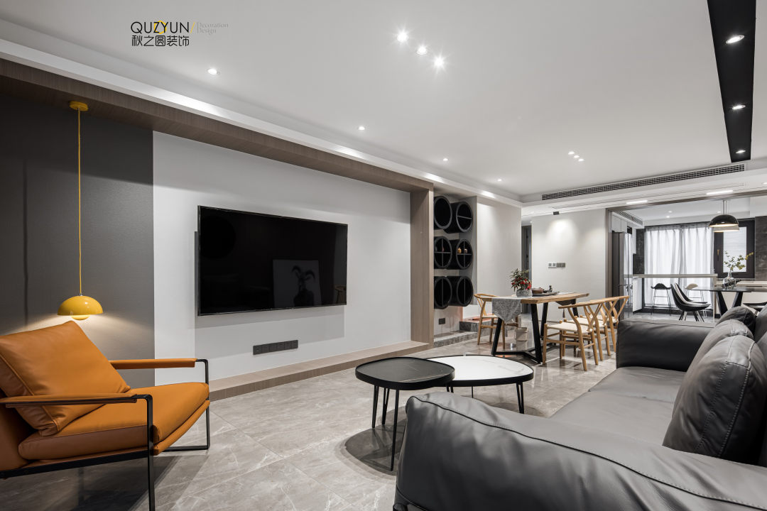 现代简约龙湖尚品140平空间设计丨中国常州丨意象QUZYUN|DSEIGN-20