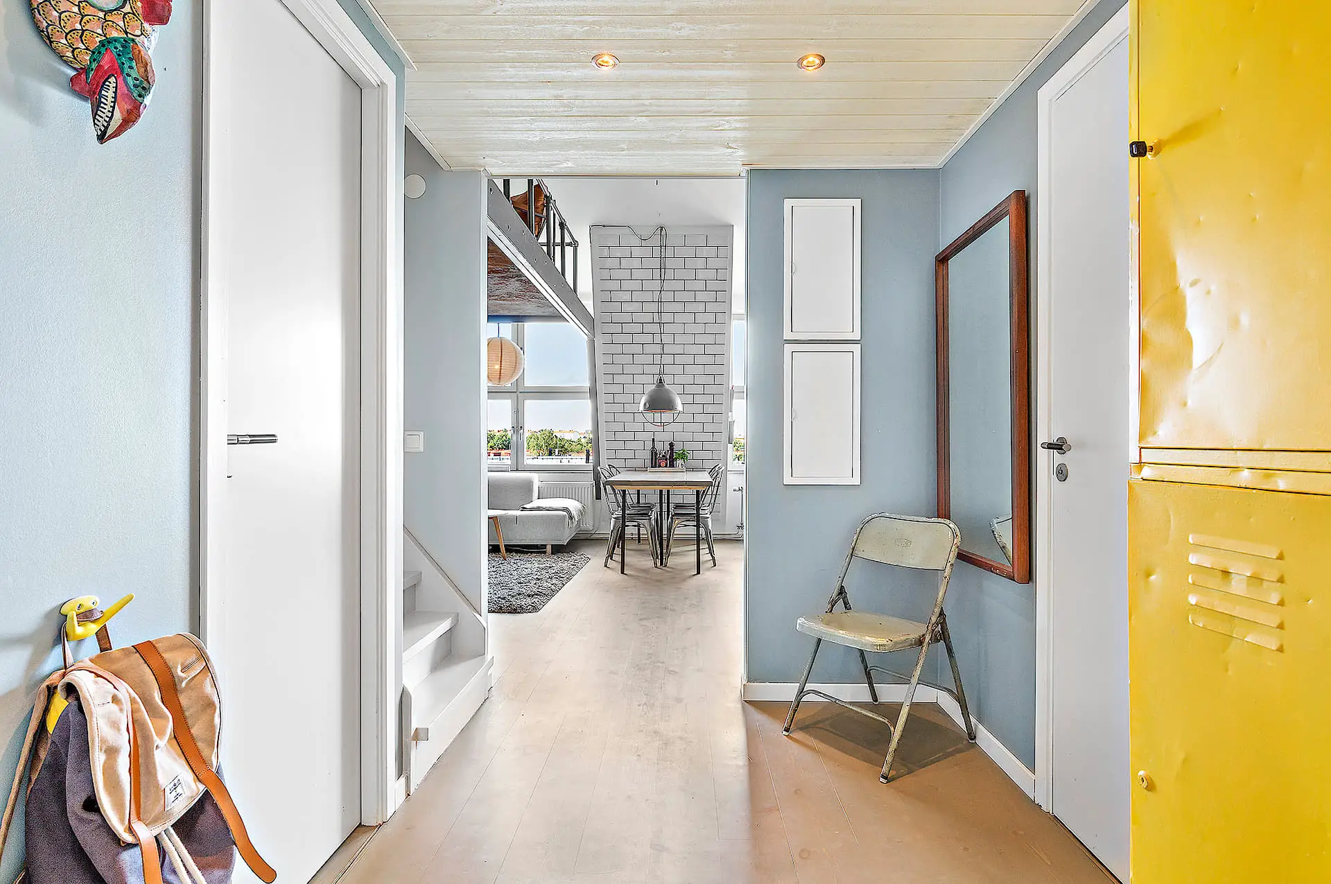 纽约风格工业风公寓设计-14