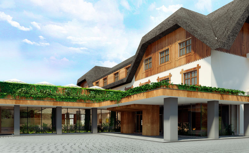 Hotel Pajero酒店扩建及连接部分设计项目丨PolandBiała Podlaska丨KM rubaszkiewicz ARCHITEKCI-5