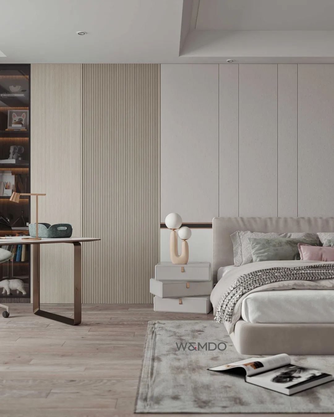 现代意式简约家居，祝潇刚的温馨之作-49