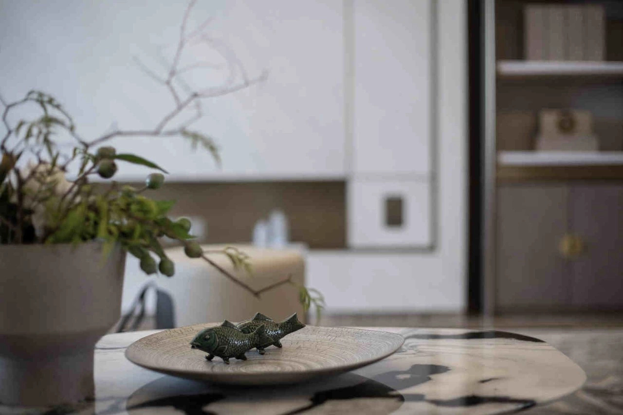 极简奢侈，融入生活的艺术——后海 6 层别墅设计-103