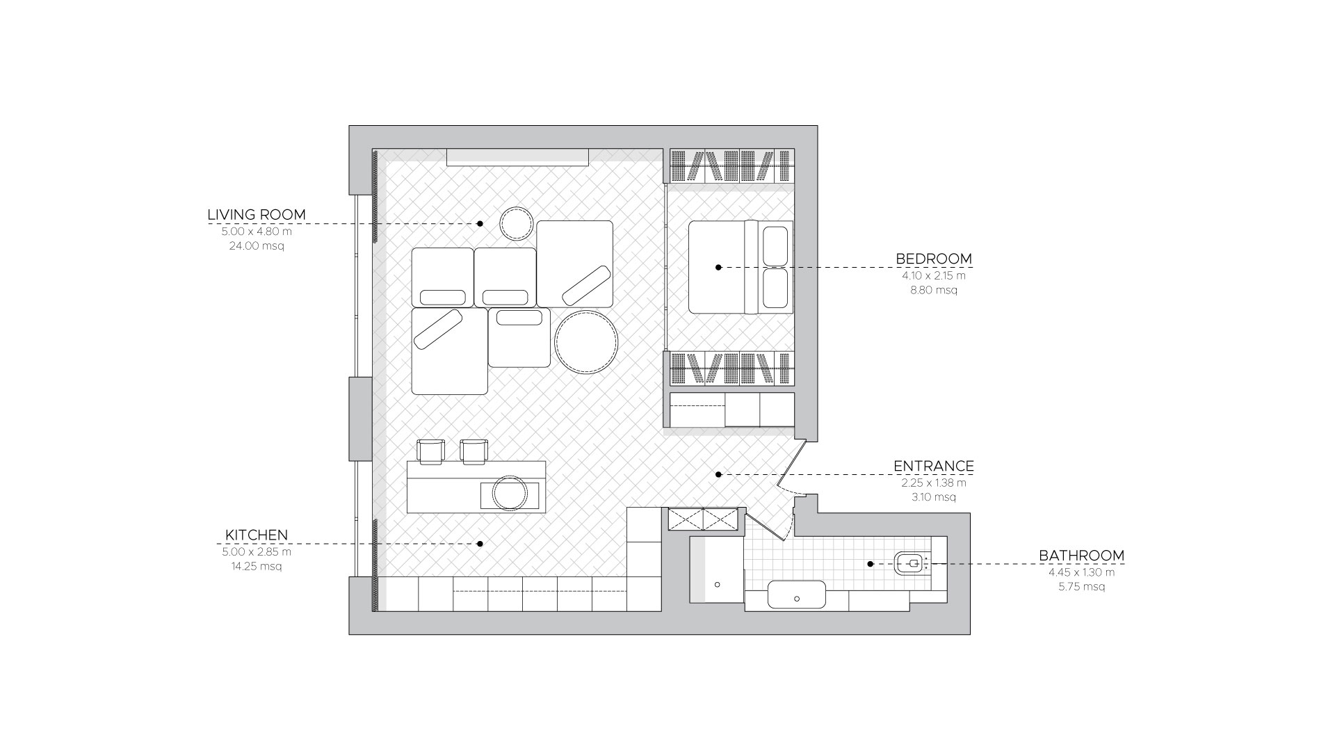 60 平米工作室-2
