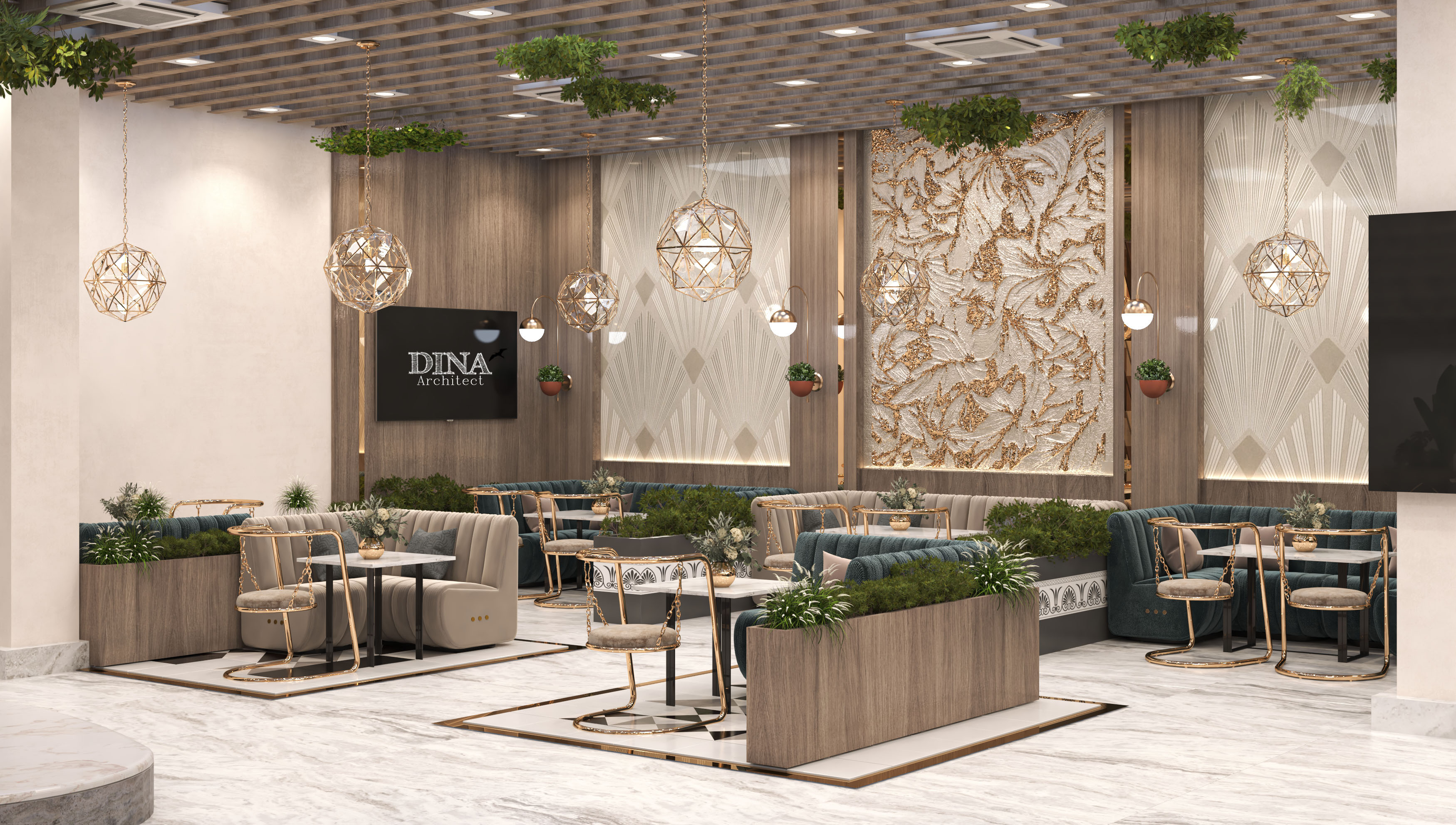 Sooad 餐厅丨沙特阿拉伯麦加丨Almamlka design-21