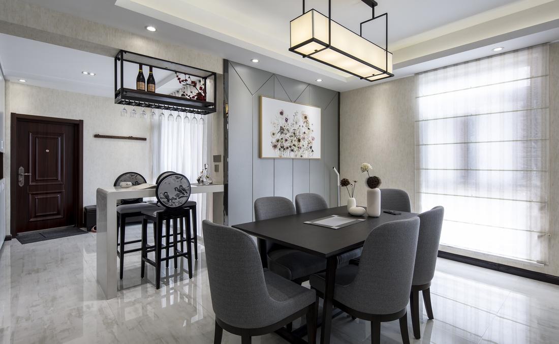 成都业之峰装饰 | 现代简约风格打造通透美湖平层-0