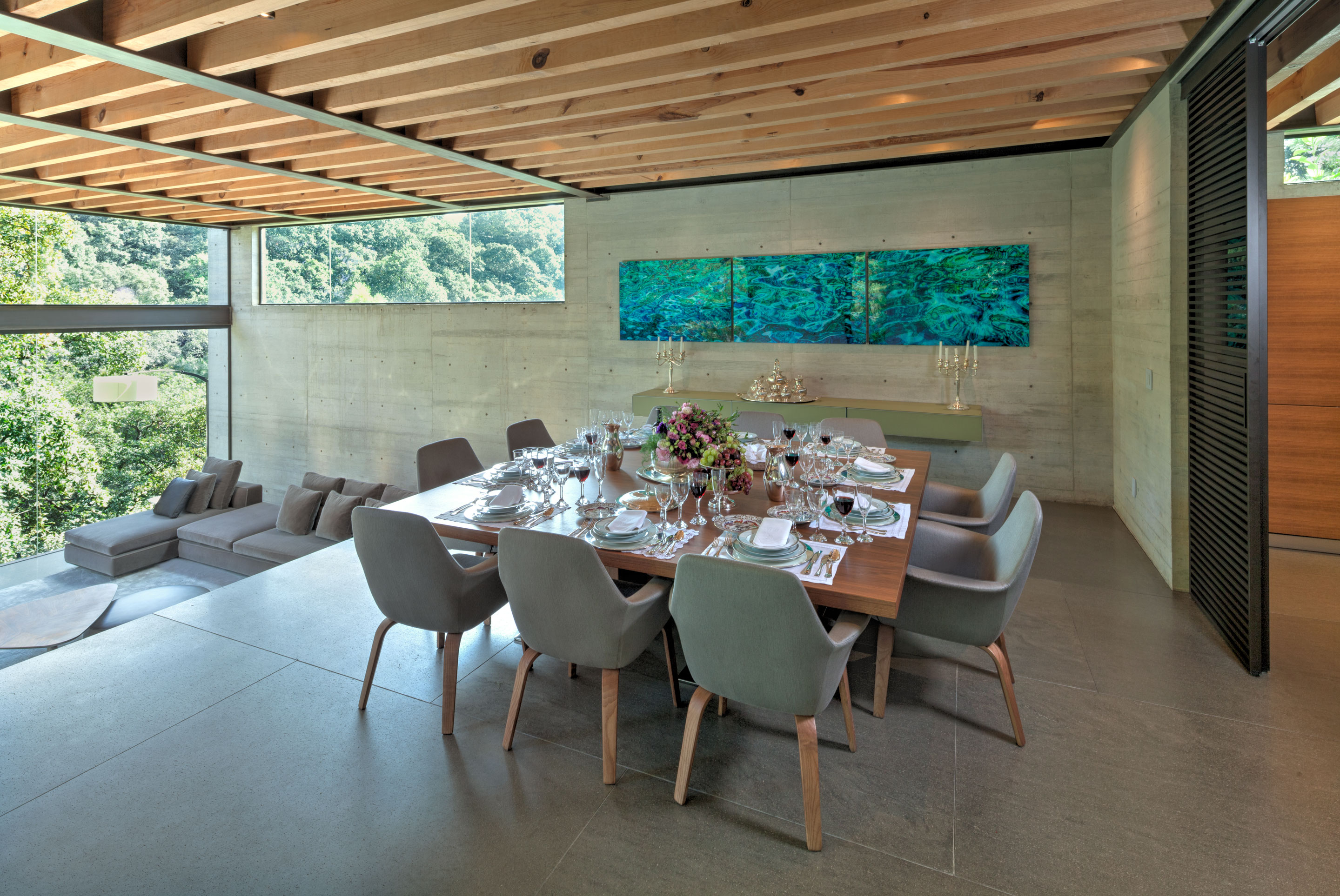 森林中的几何之家-36