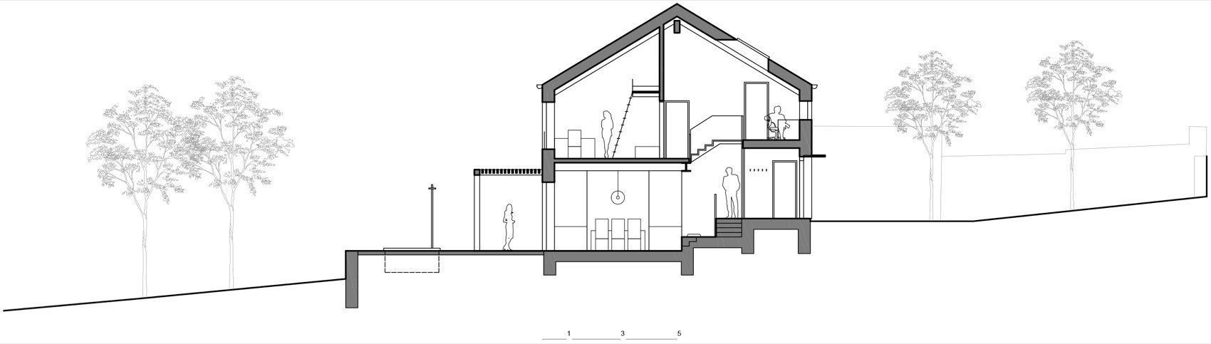 花园中的家庭住宅丨捷克丨Mimosa Architects-40