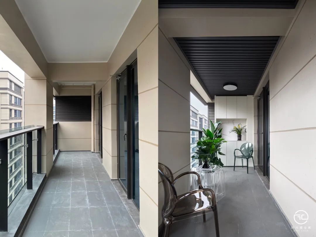 188㎡现代黑白灰质感的家丨时光里全案设计-64