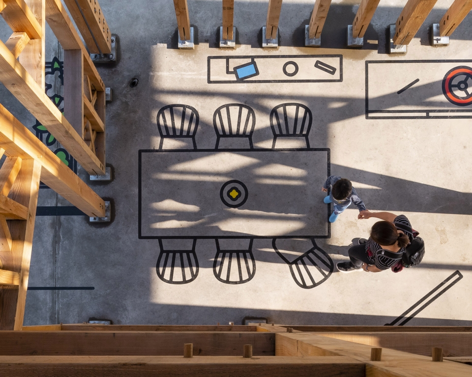 33 展馆空间 | 木构观景平台的多功能社区中心-53