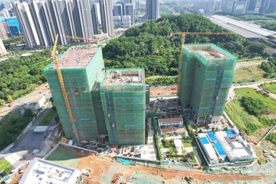 服务“健康中国”战略!中建八局深圳银智生命健康科技园项目顺利竣工-96