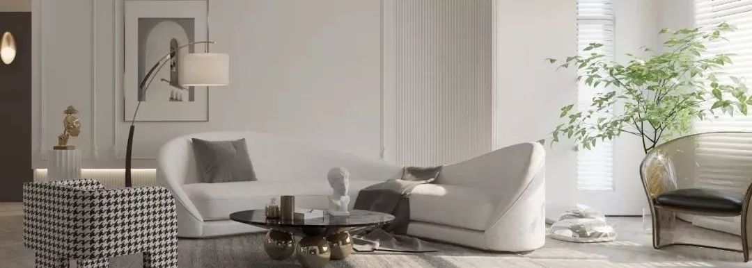 合肥飞墨设计 | 130㎡的家比 200㎡都大,仅是大白墙就能风靡朋友圈!-17