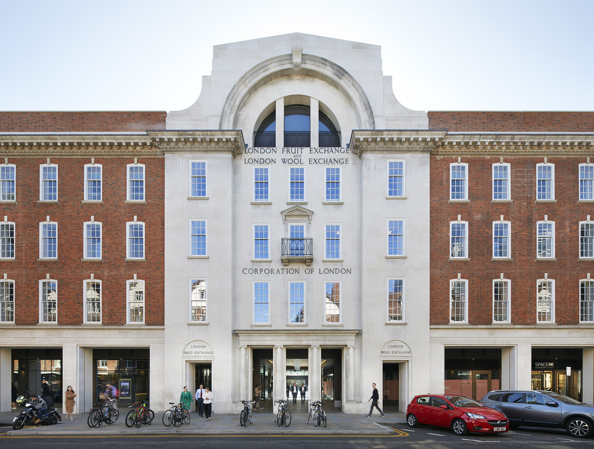 伦敦果蔬羊毛交易所重建,历史与现代交融-16