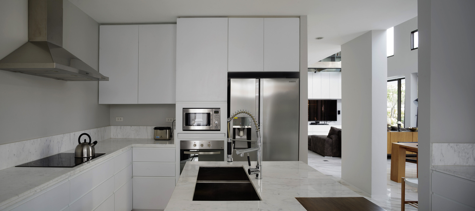 曼谷 500 平米现代家居改造,传统与时尚的完美融合-33