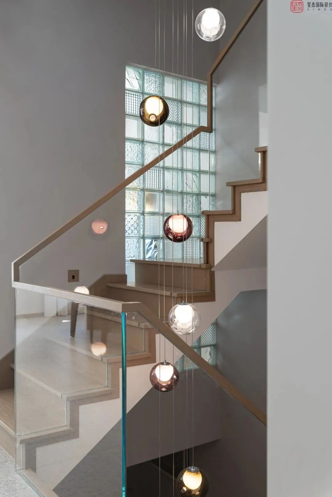 现代轻盈 · 295㎡联排别墅设计丨星杰-40