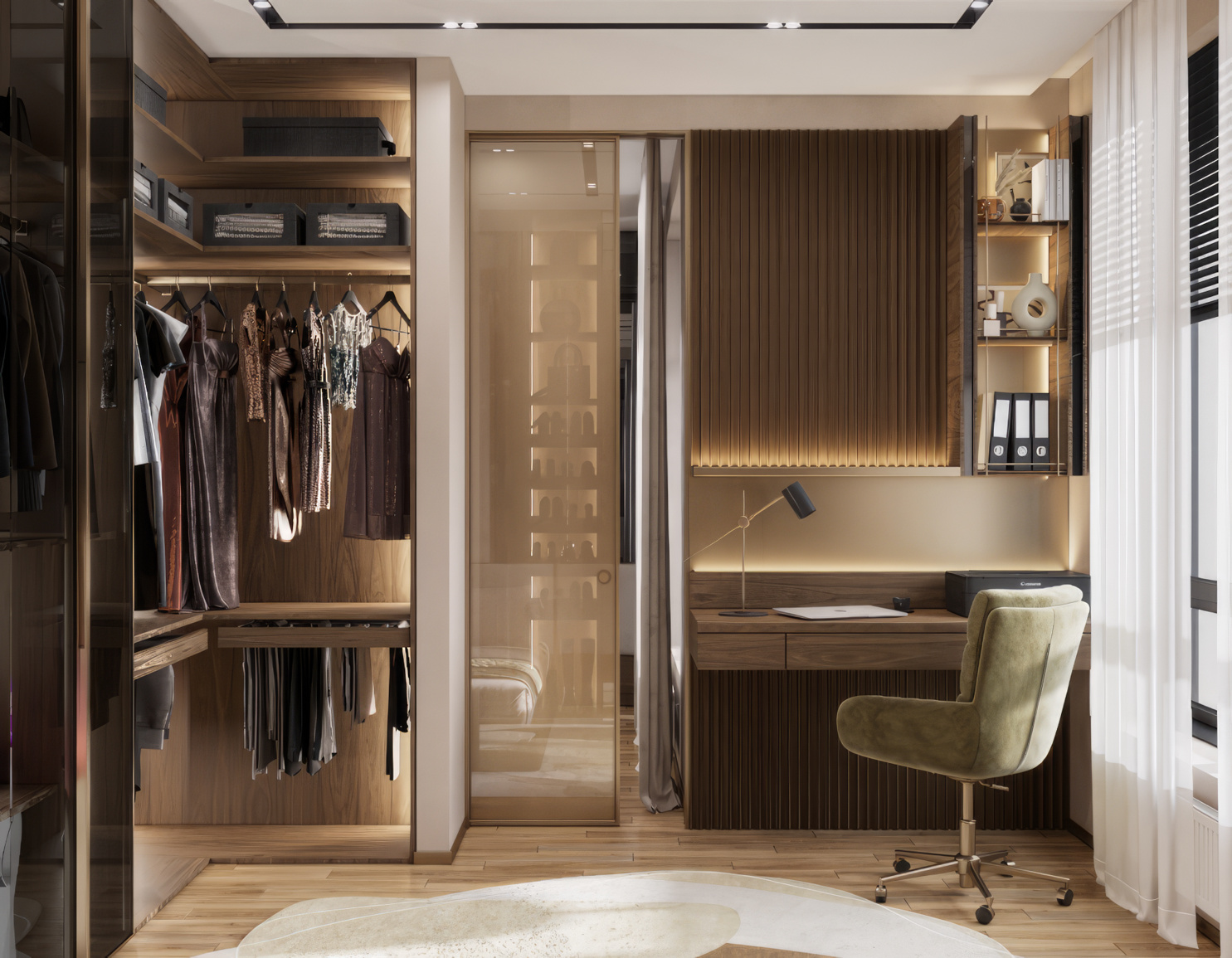 MODERN BEDROOM WARDROBE-4