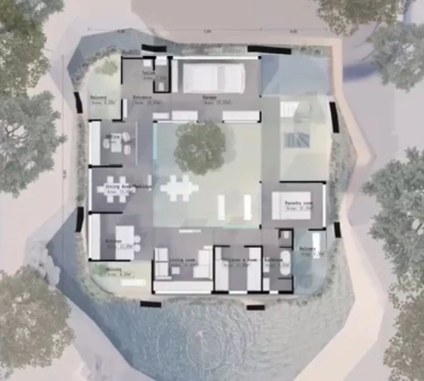 无尽景观住宅 | 时境参与的德国别墅集群设计-176