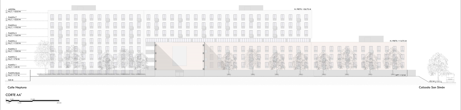 墨西哥圣西蒙多彩公共空间住宅-18