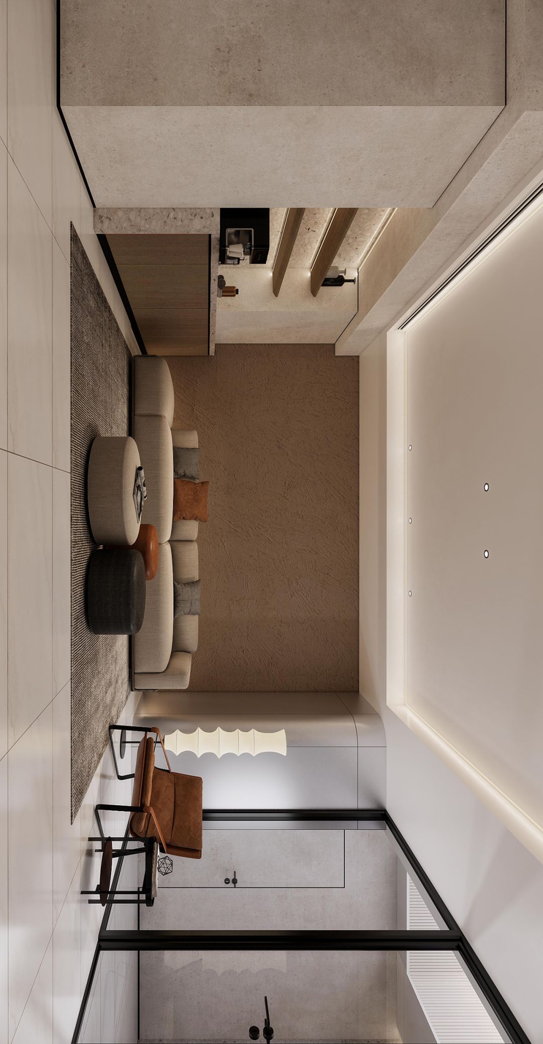 简约美学别墅丨中国湘潭丨屋上三间-53