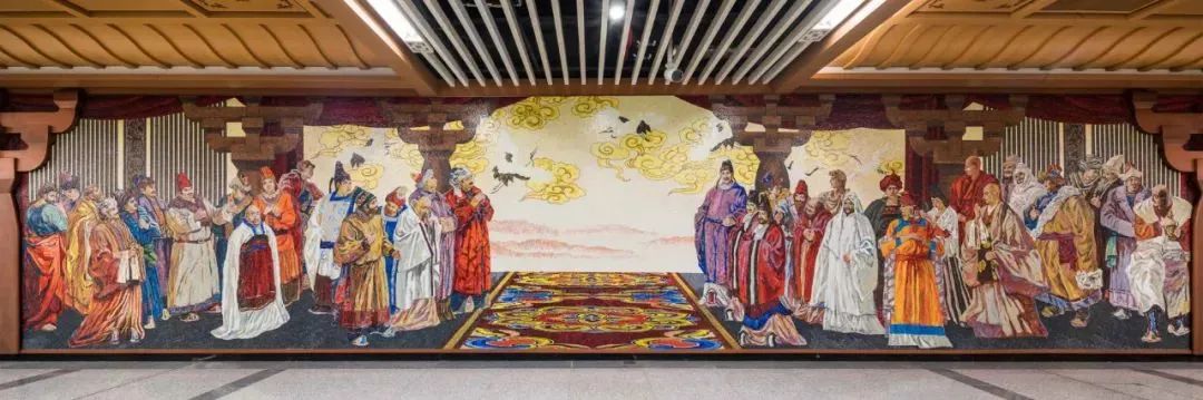 西安地铁“一站一景”的丝路文化之旅丨中国西安-30
