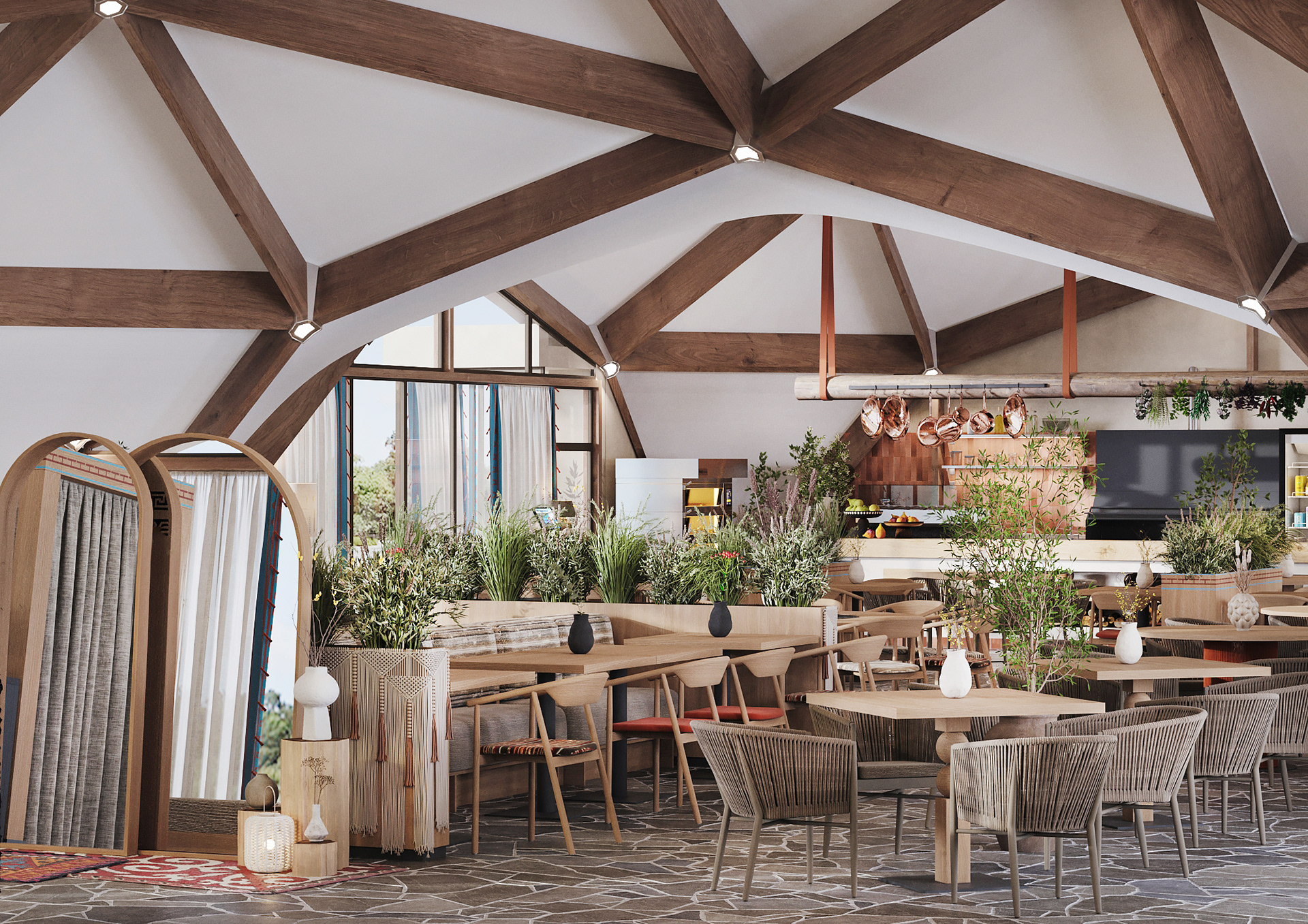 帐篷式餐厅宴会厅丨Skalkina Valeriya等四人-3