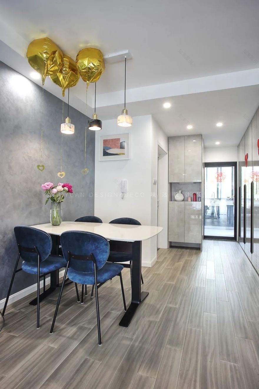 境远装饰 | 90 平现代黑白灰二居室,个性舒适空间-45