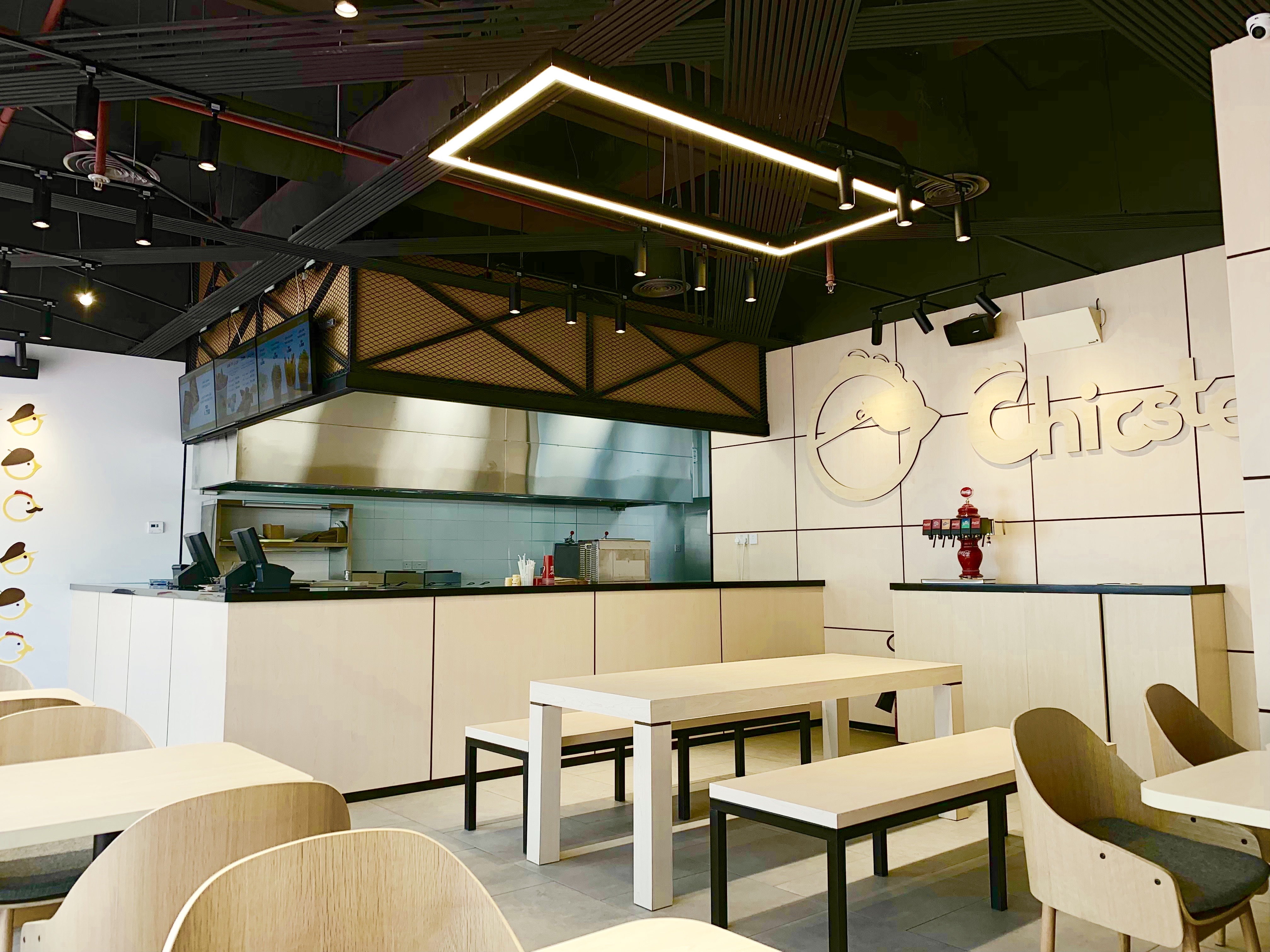 Chicster 炸鸡店丨当地室内设计团队-8