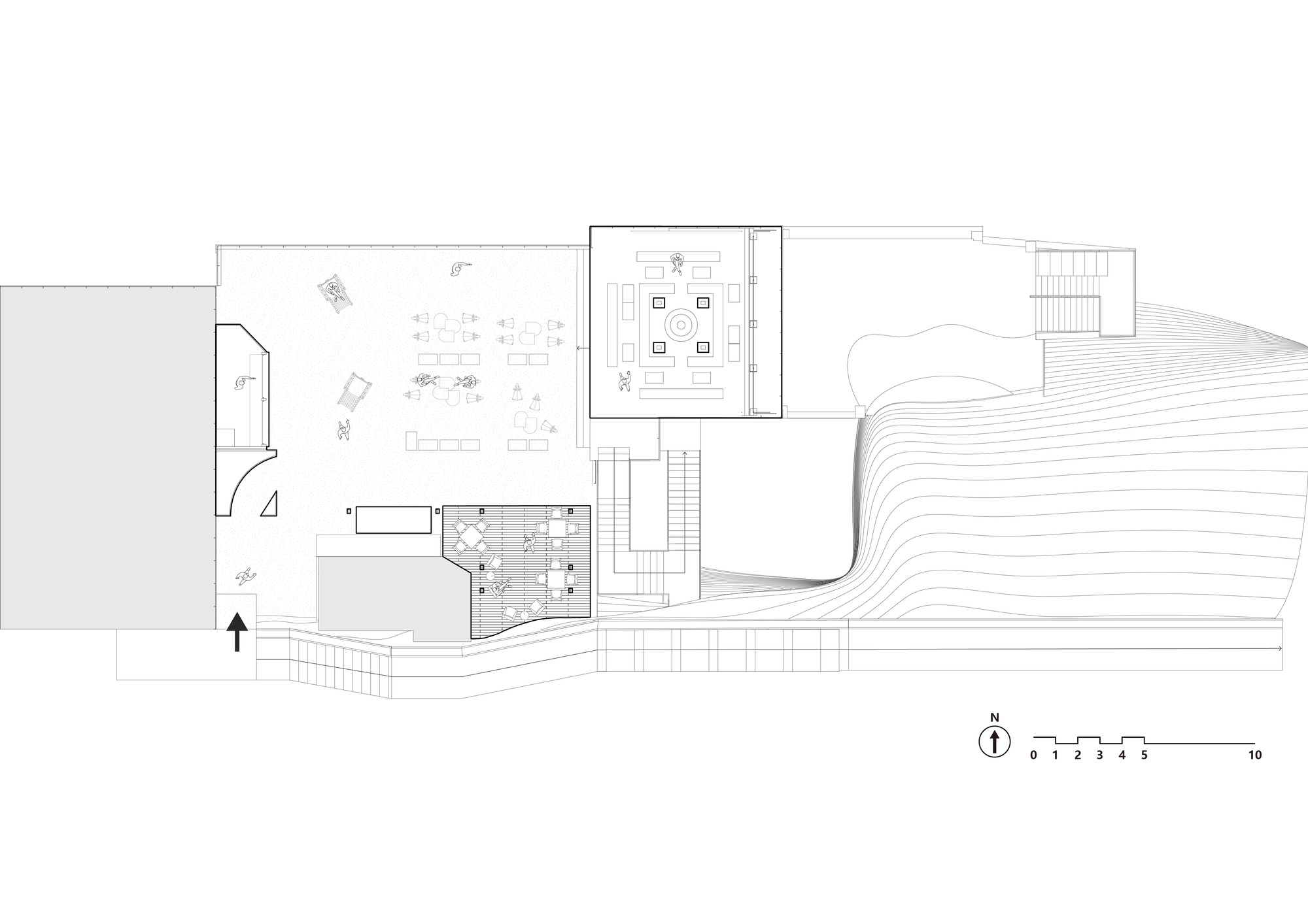 Mountain Alley Rooftop Teahouse Pavilions / RY+P architects-30