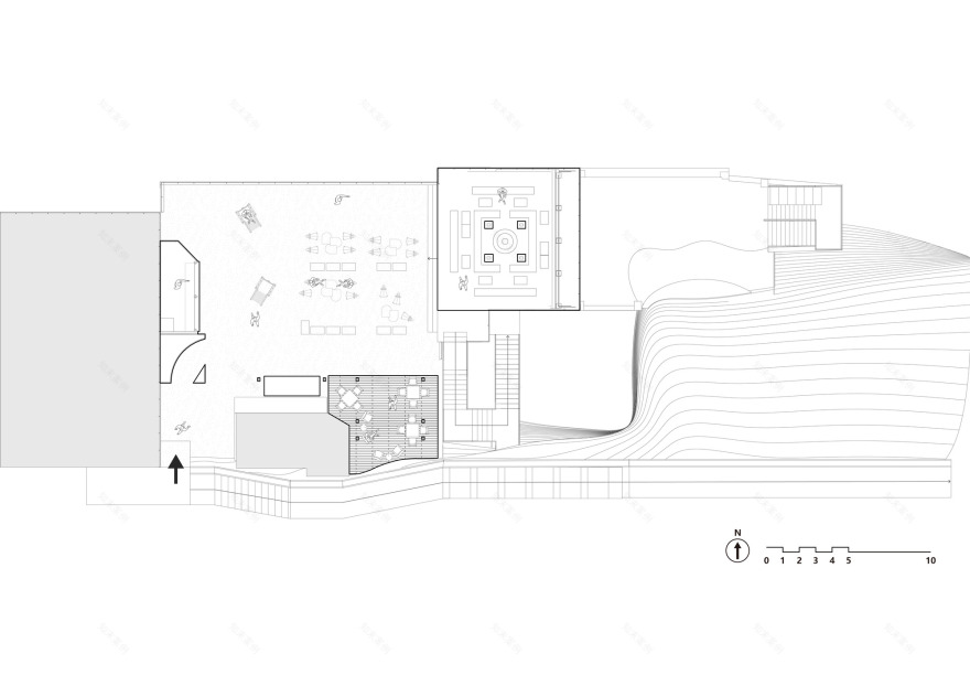Mountain Alley Rooftop Teahouse Pavilions / RY+P architects-30