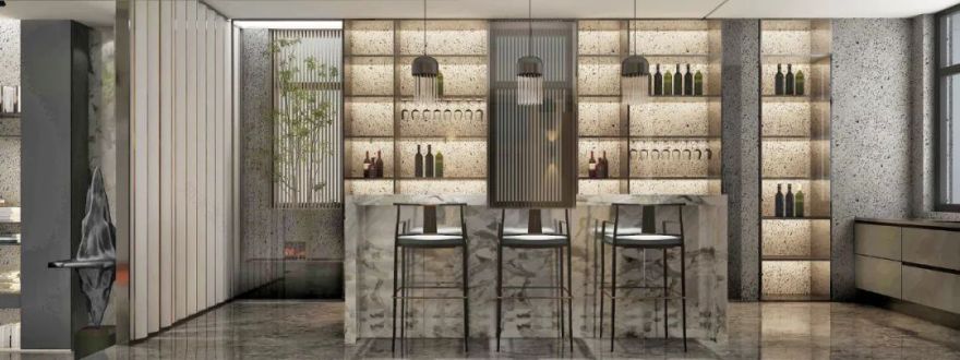 定兴私宅 | 后现代轻奢风格的慢生活空间-49