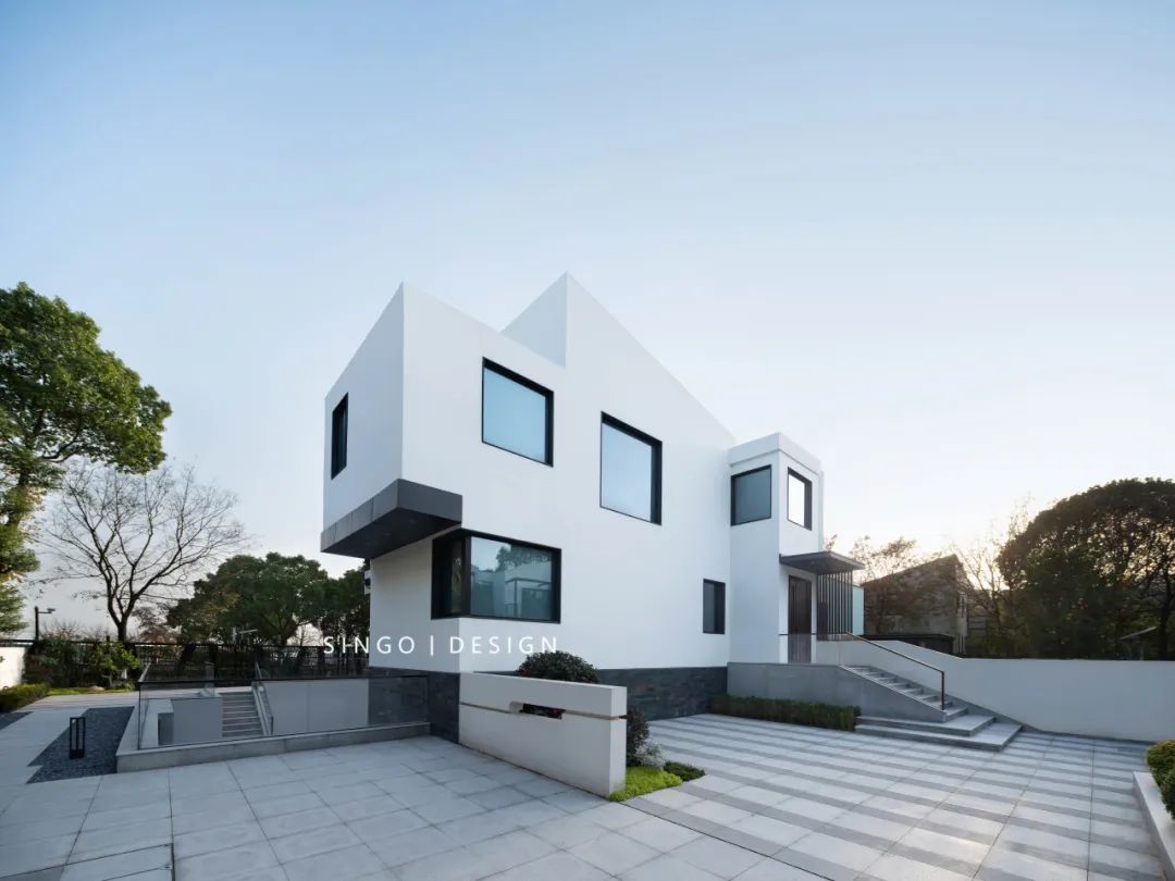 420㎡现代风格| 形与色构建空间艺术感-7