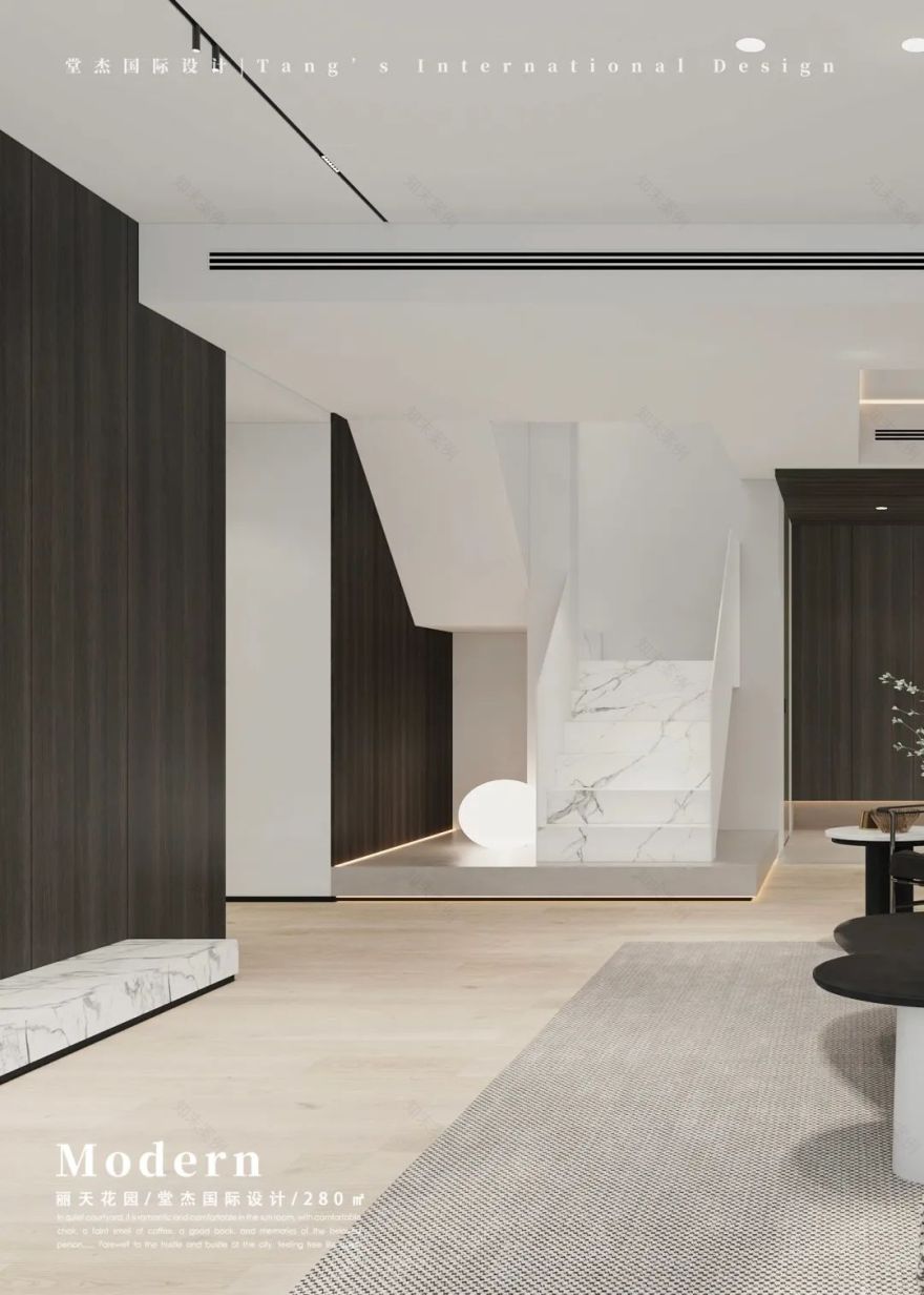 南京丽天花园 280㎡极简家居丨中国南京丨堂杰国际设计-37