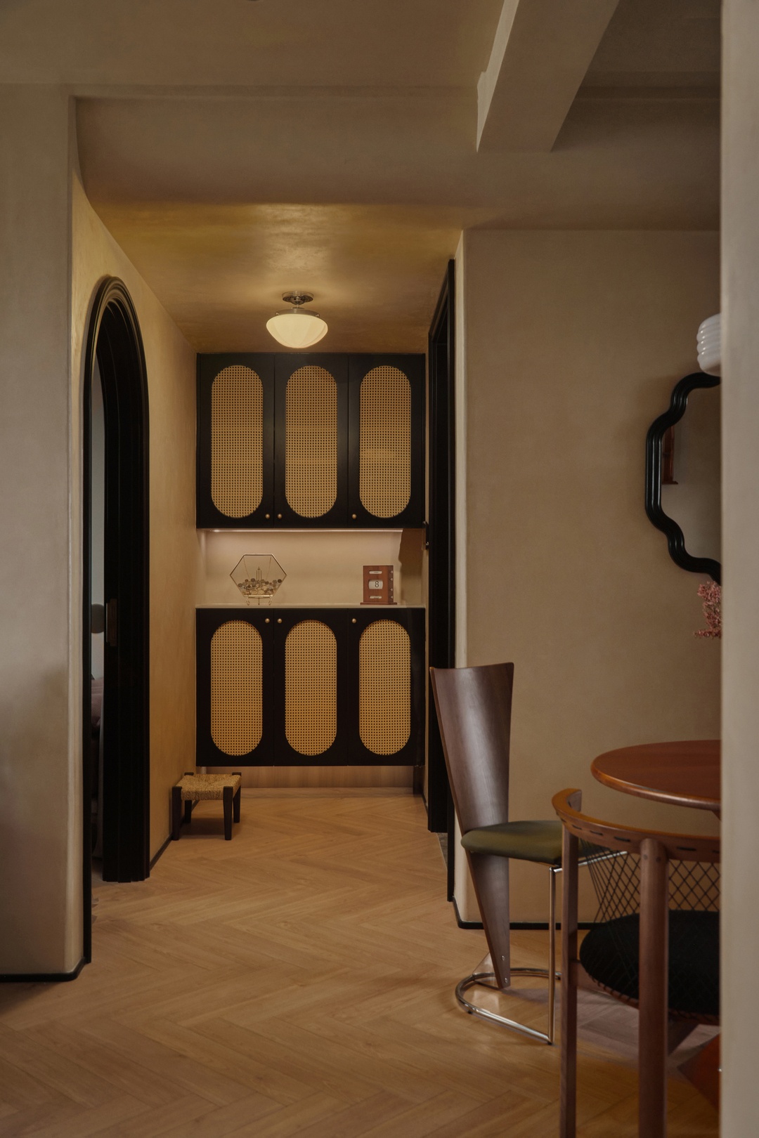 时光褶皱里的家:复古与现代的共生美学丨纵禾空间设计-2