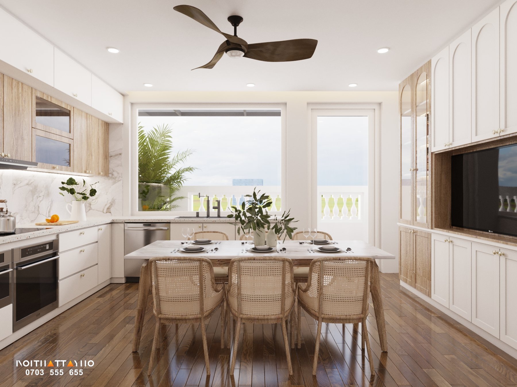 Indochine  Rustic 风格别墅室内设计丨越南河内丨Tay Ho 家具公司-37