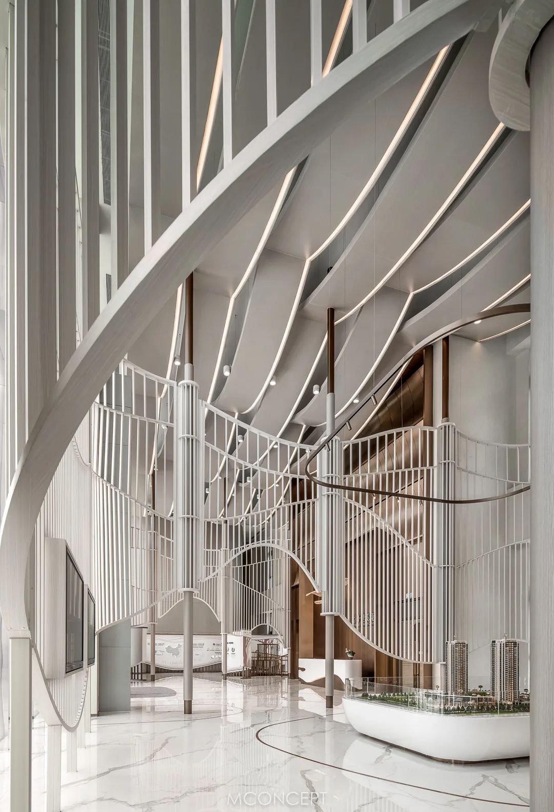 中海·十里溪境 现代社区生活馆的沉浸式设计-8