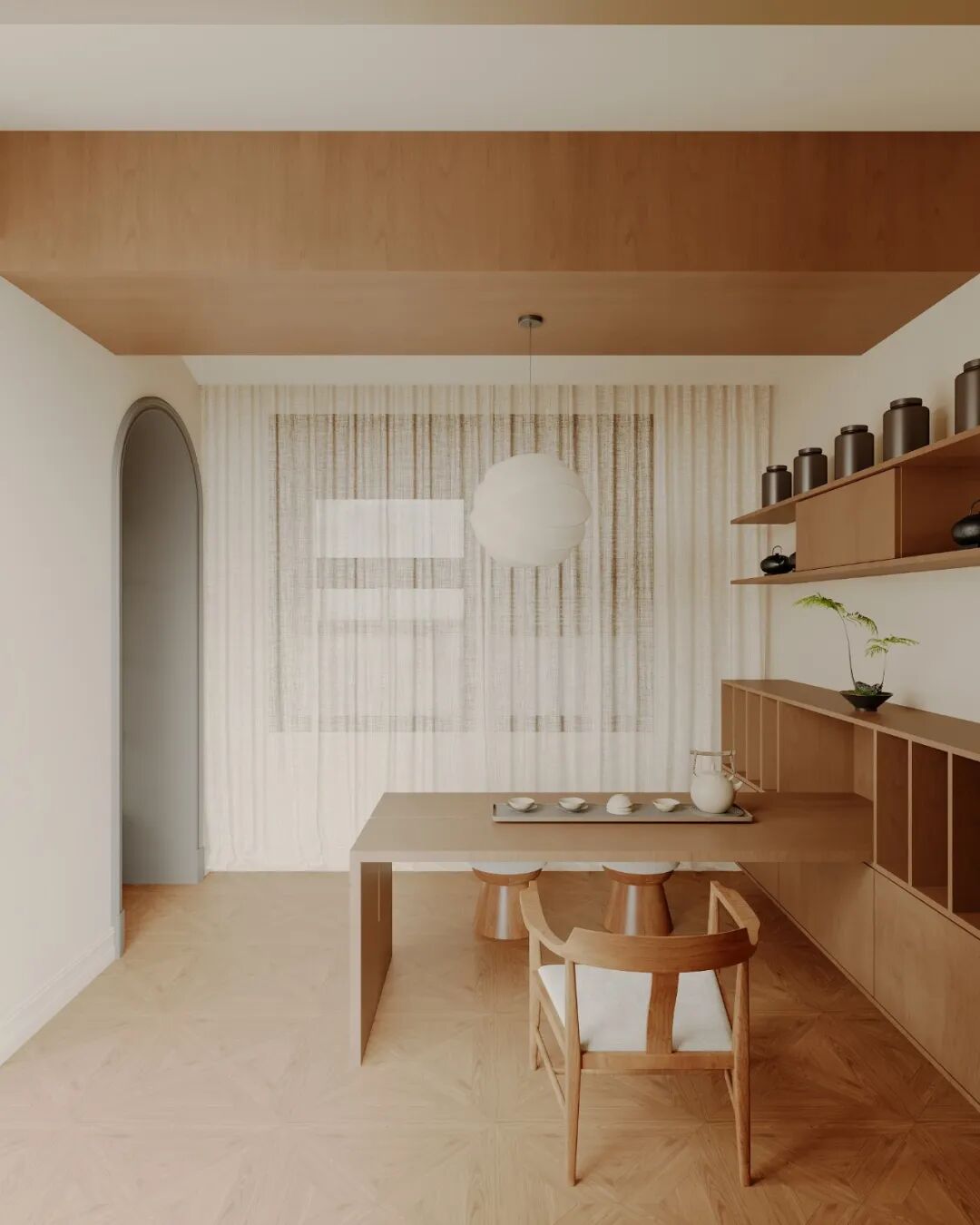 塞纳河畔丨隅间空间设计工作室-89