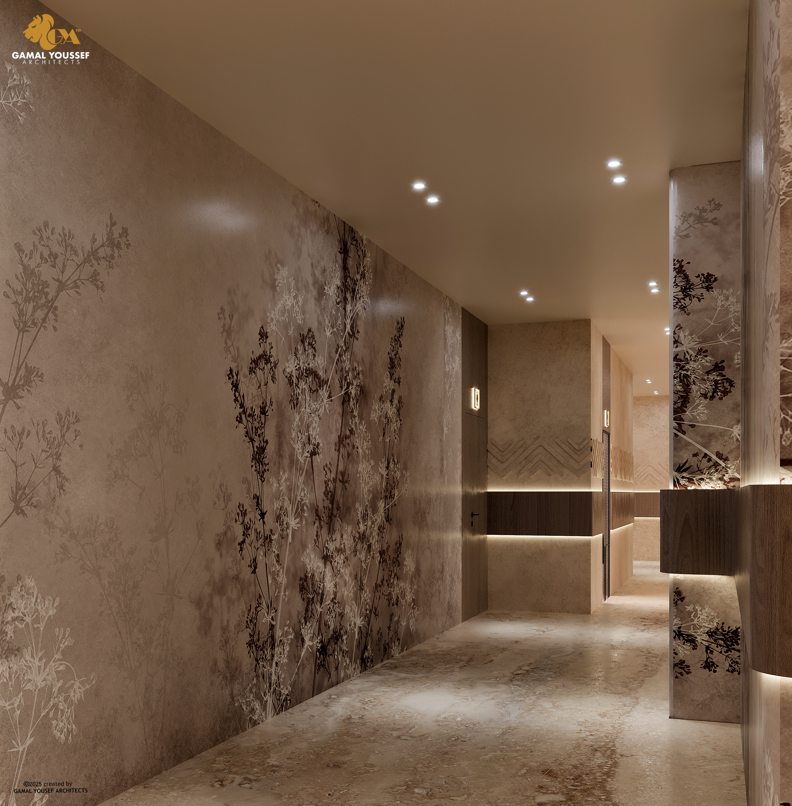 Wabi  sabi spa走廊-4