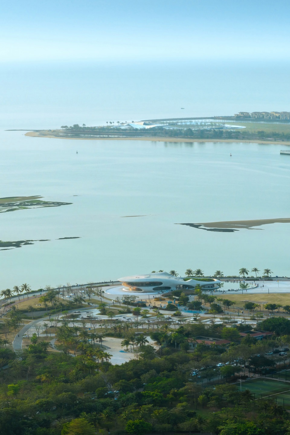 海口“天空之山”滨海驿站——浪漫海景与大地艺术完美融合-21