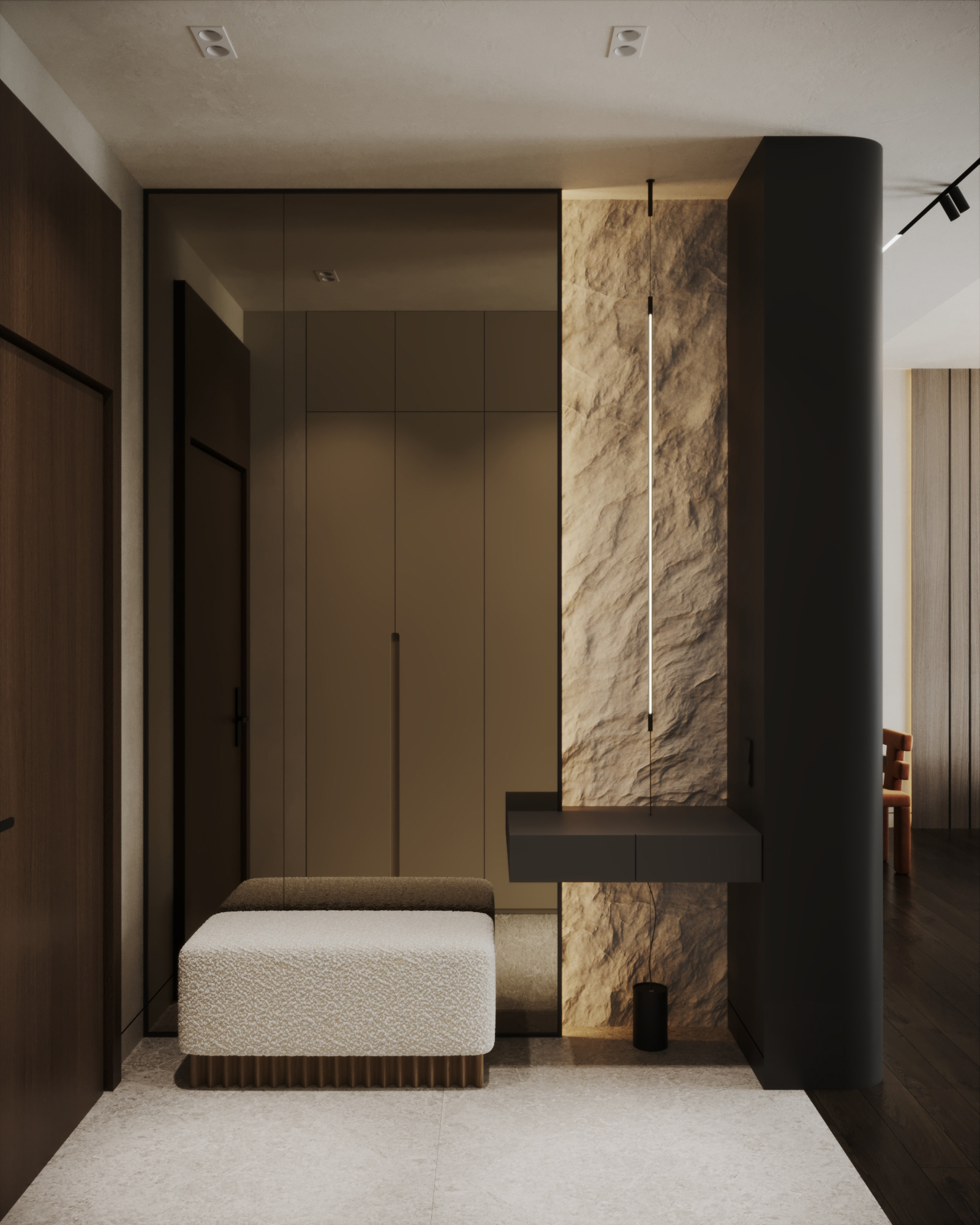 莫斯科当代公寓丨俄罗斯莫斯科丨Kanelur Design-5