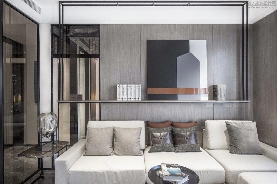 天津大唐印象东丽中式样板间 地胜设计-9