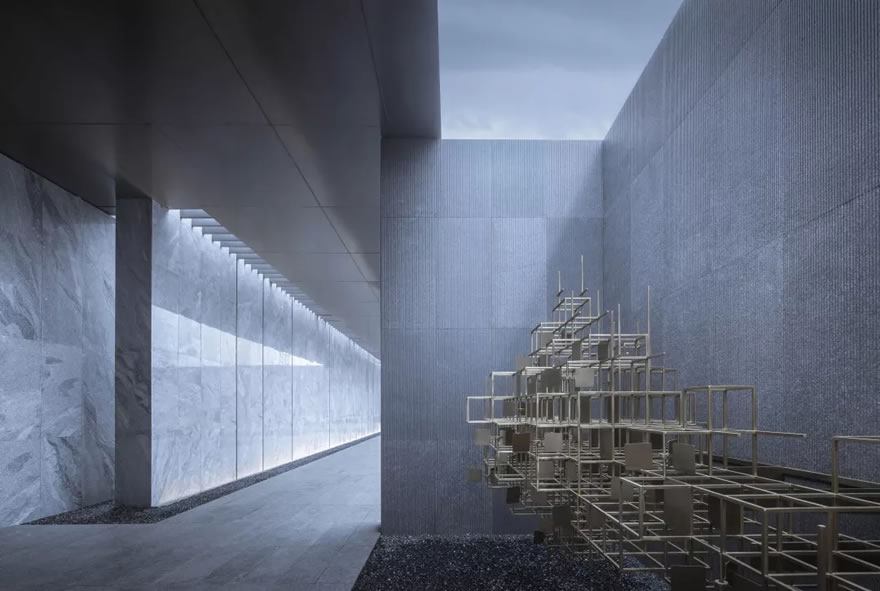 南昌融创玖玺台漂浮书院——现代极简与豫章文化的完美融合-53