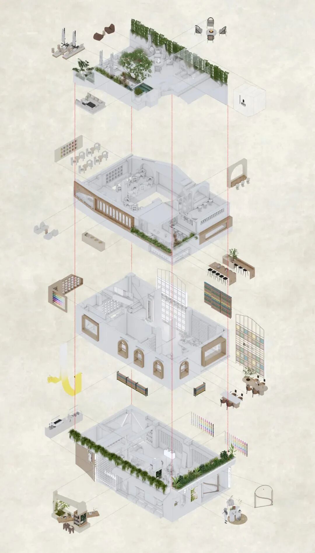 德邻里 · 丝绸咖啡生活馆丨中国广州丨SDS在目设计-12