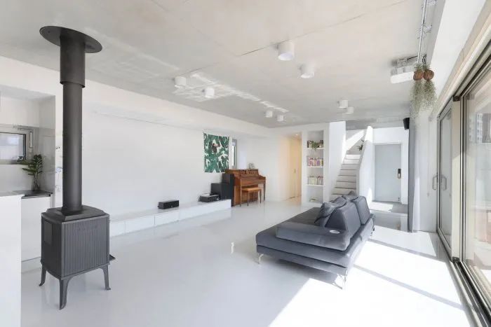 韩国“齐柏林号”独栋别墅丨韩国金浦市丨SOBO architects-39