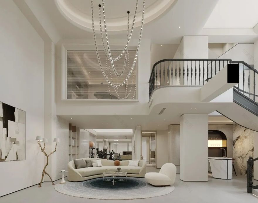 尚层大作——为爱筑巢,倾心打造400㎡意式浪漫婚房-28