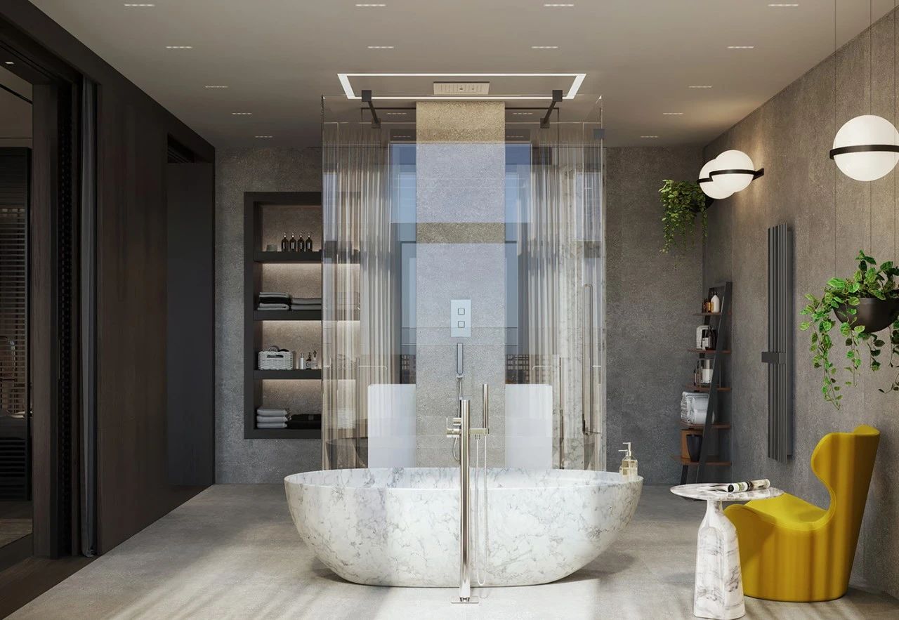 欧式别墅室内设计丨俄罗斯莫斯科-68