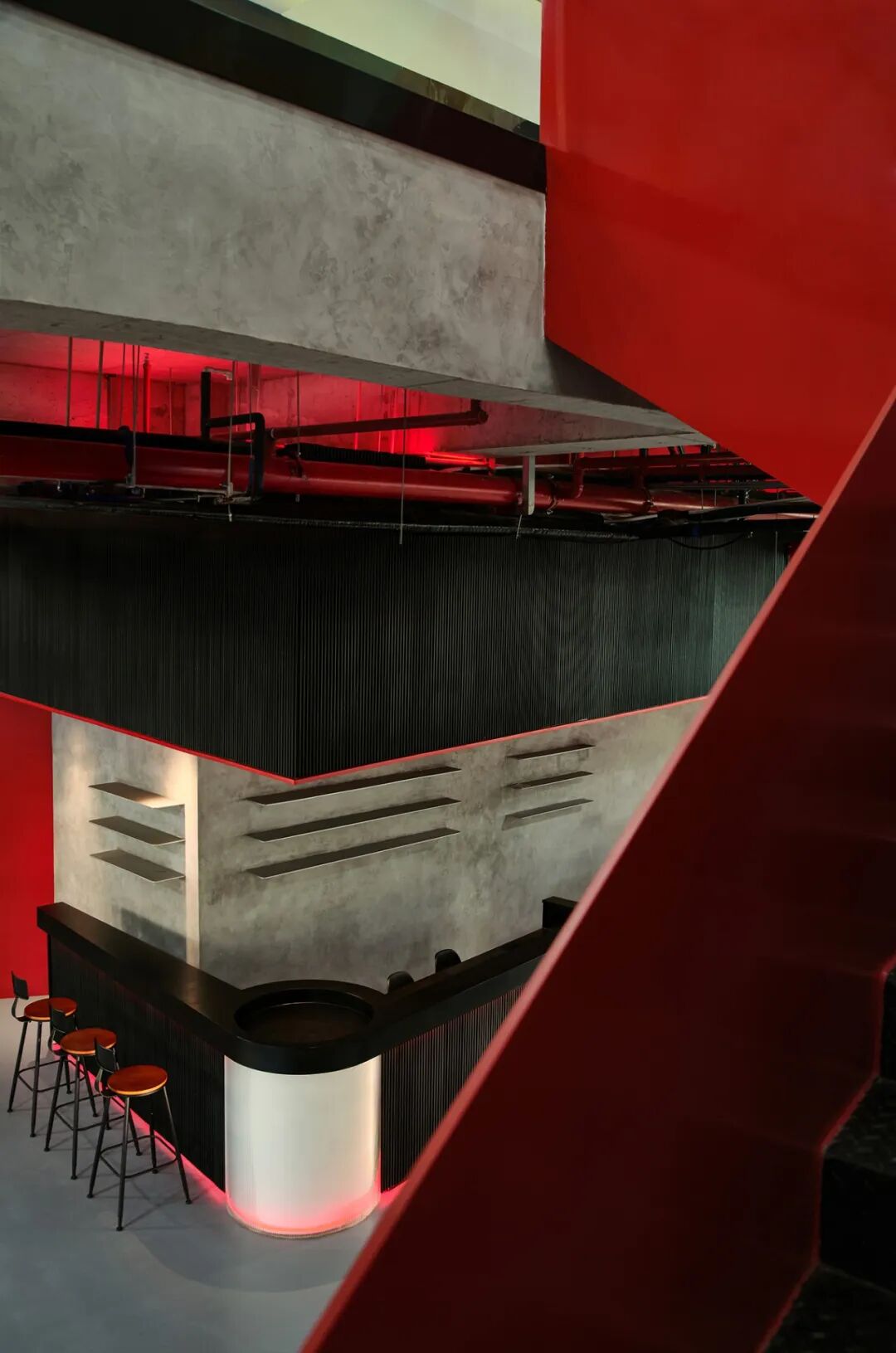 苏格设计丨3000㎡高街复古星火汽车展厅-54