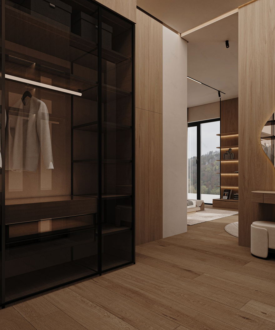 Master Bedroom(主卧项目)丨沙特阿拉伯丨Dina Farouk(archivision studio)-26