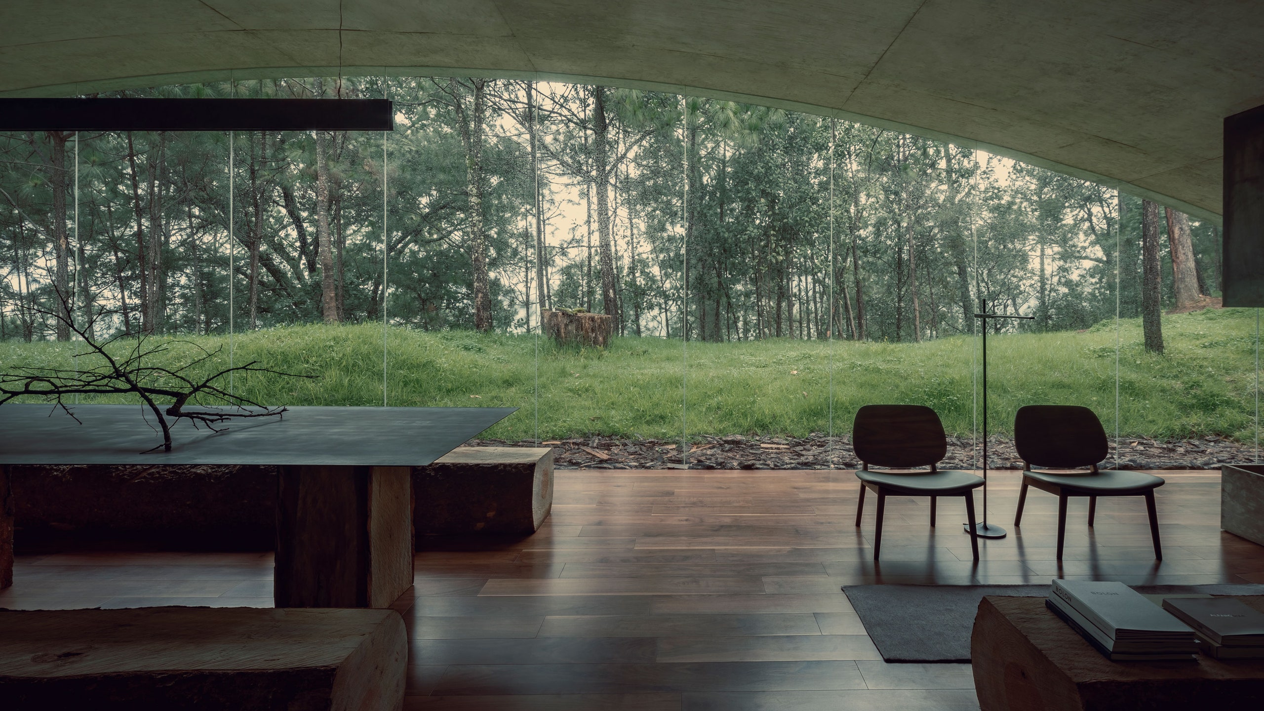 墨西哥洼地中的山丘住宅丨HW Studios-2