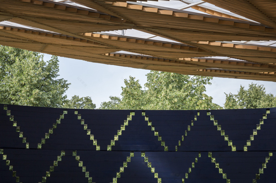 蛇形展厅2017,伦敦 / Kéré Architecture-69